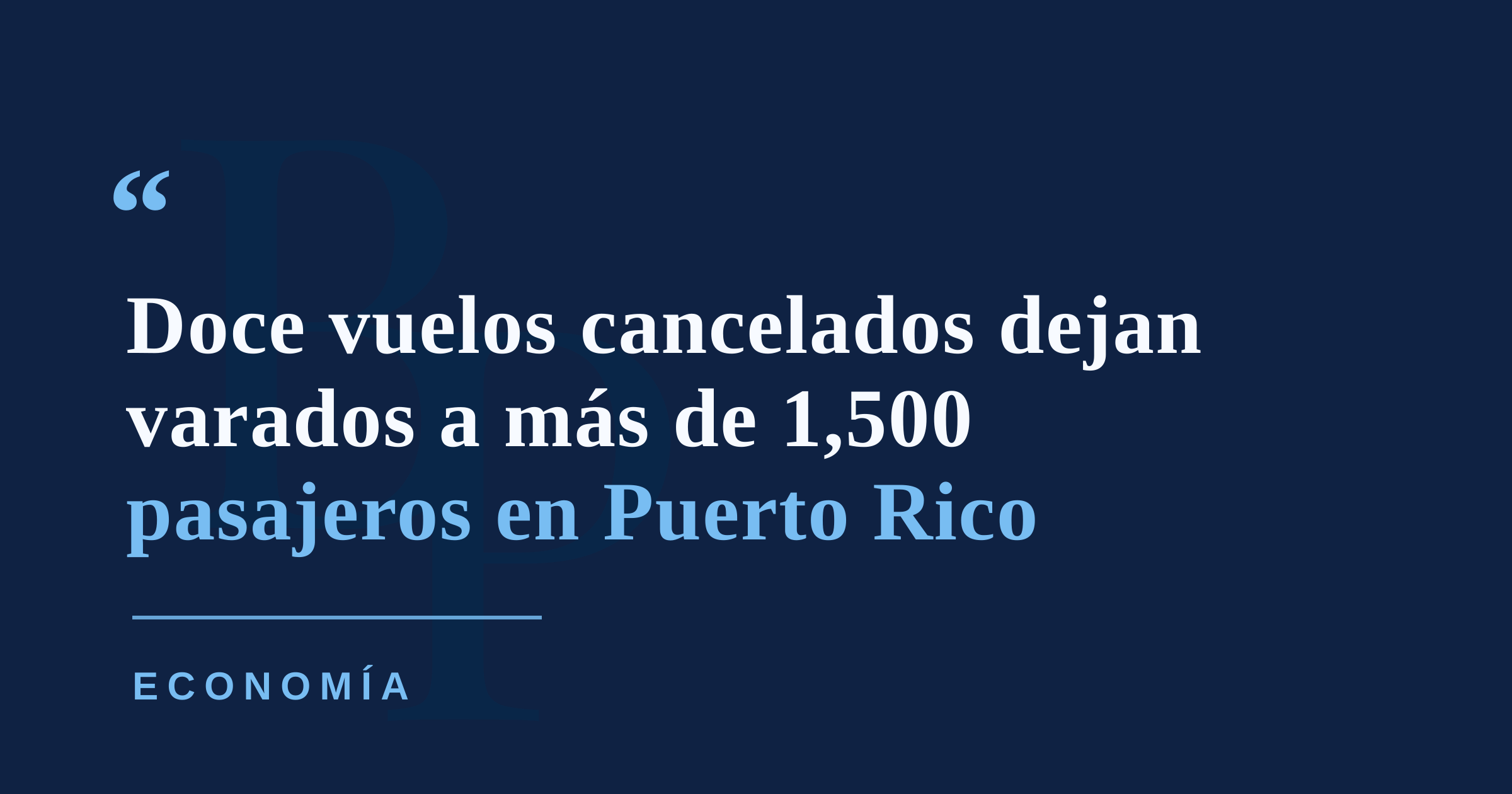 Nuevo golpe al aeropuerto: 1,557 pasajeros afectados por 12 vuelos cancelados este miércoles