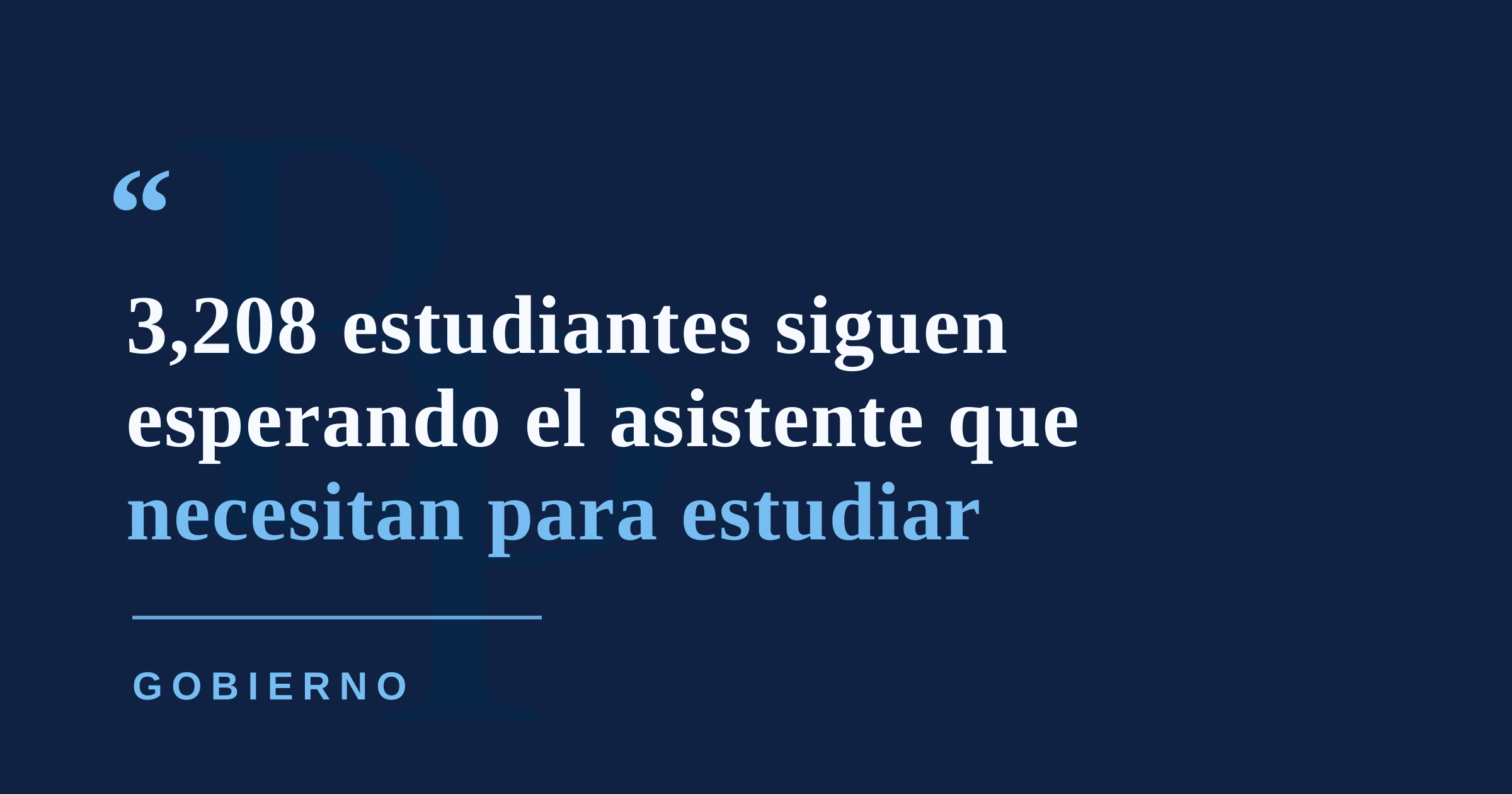 3,208 estudiantes de Educación Especial esperan por un asistente: Senado denuncia brecha de 29%