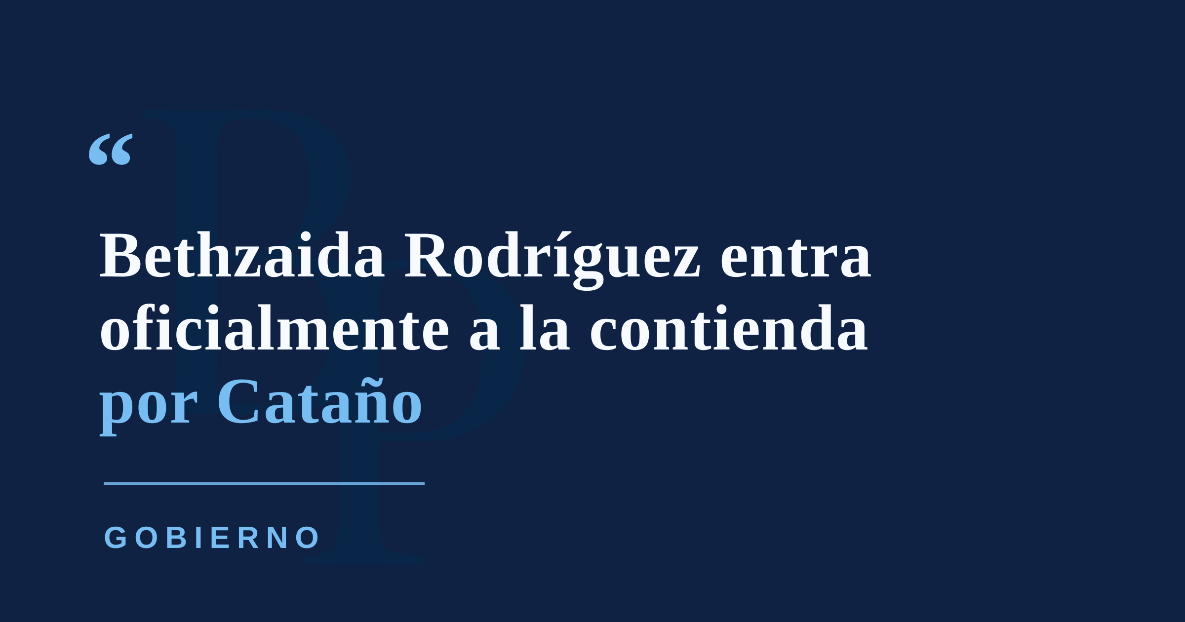 Bethzaida Rodríguez oficializa candidatura a la alcaldía de Cataño y rechaza querella anónima