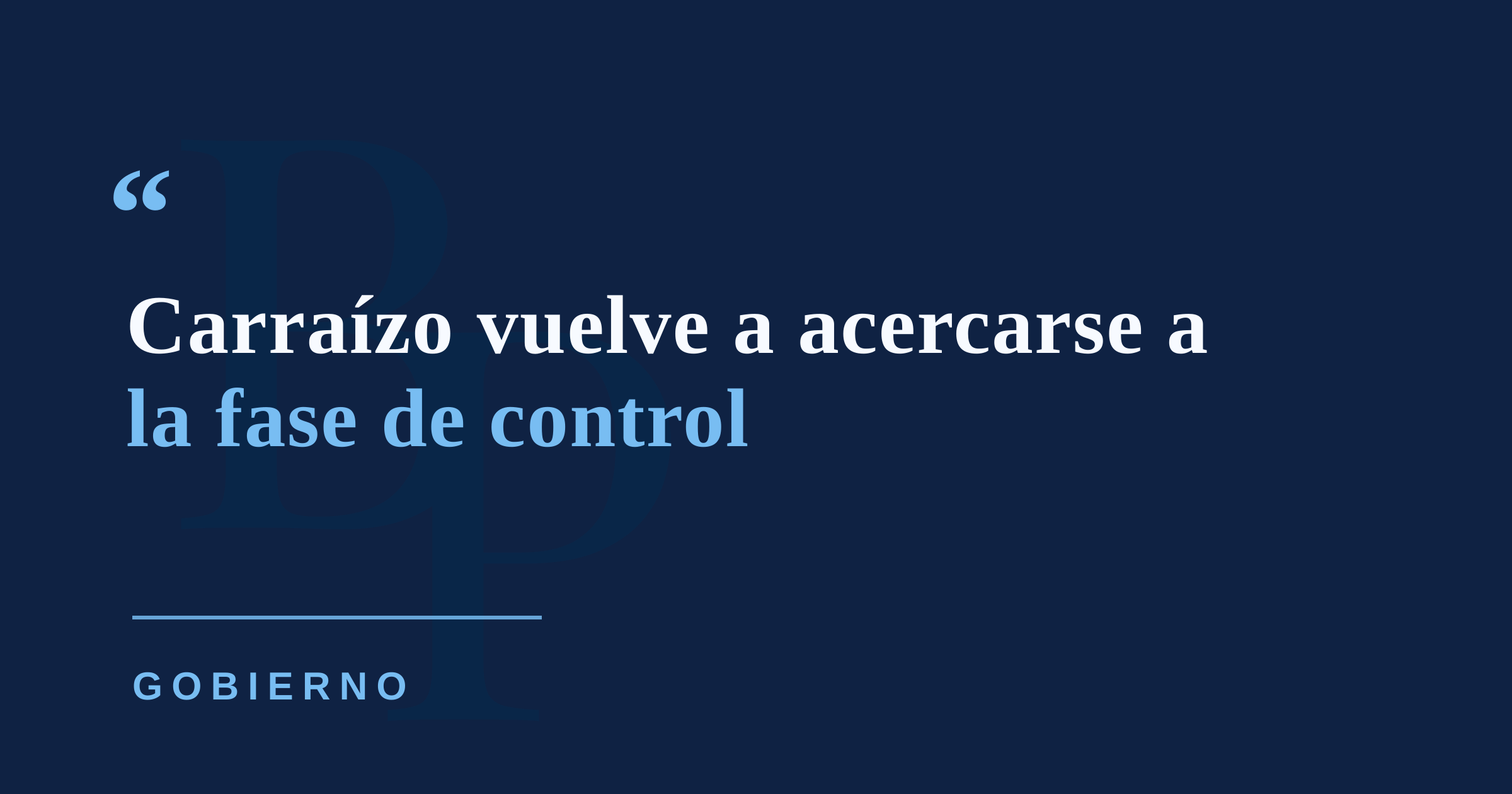 Carraízo cae a 37.57 metros y queda a 57 centímetros de entrar en fase de control