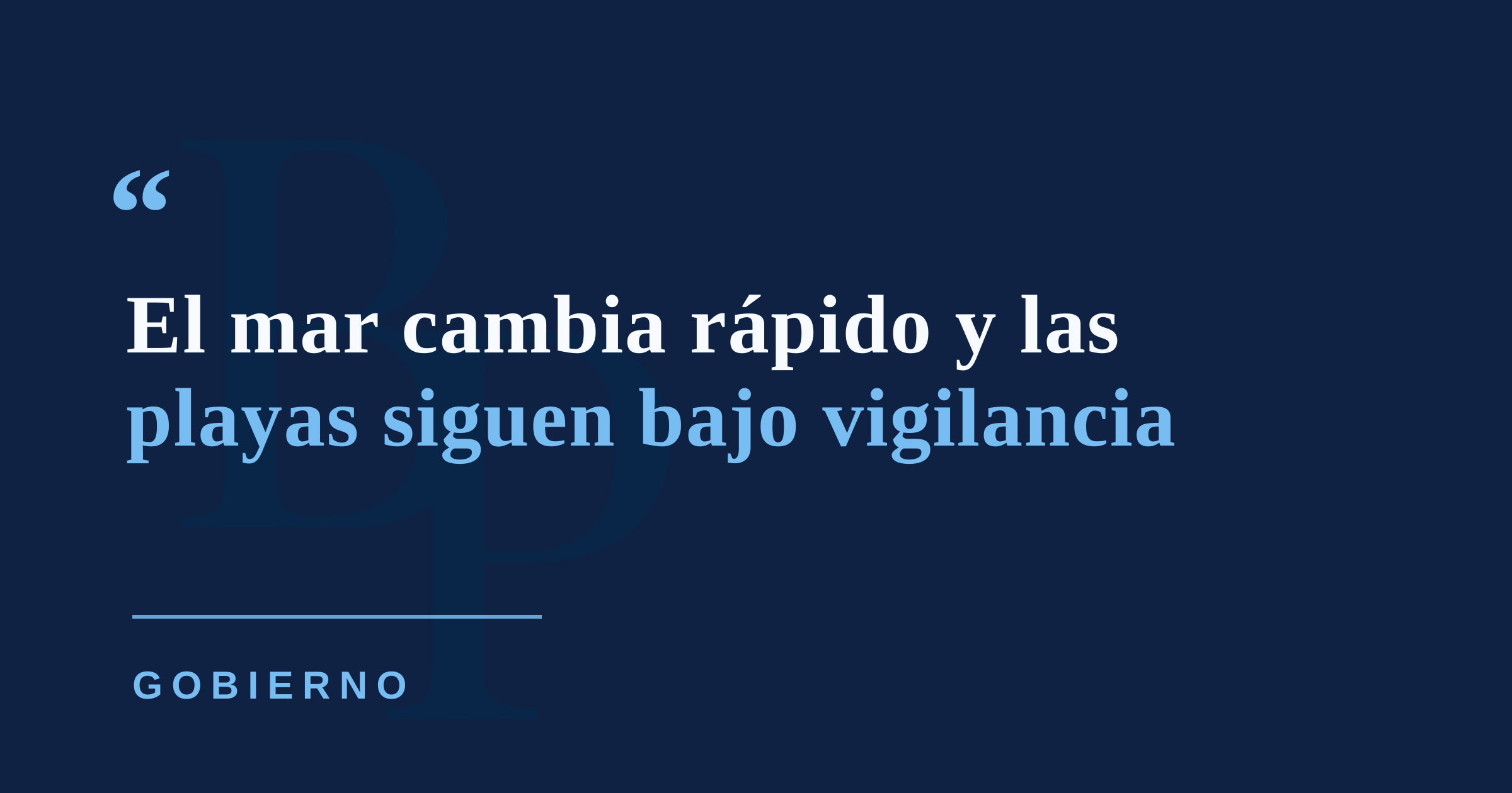Crece vigilancia sobre playas del norte tras advertencias de corrientes peligrosas