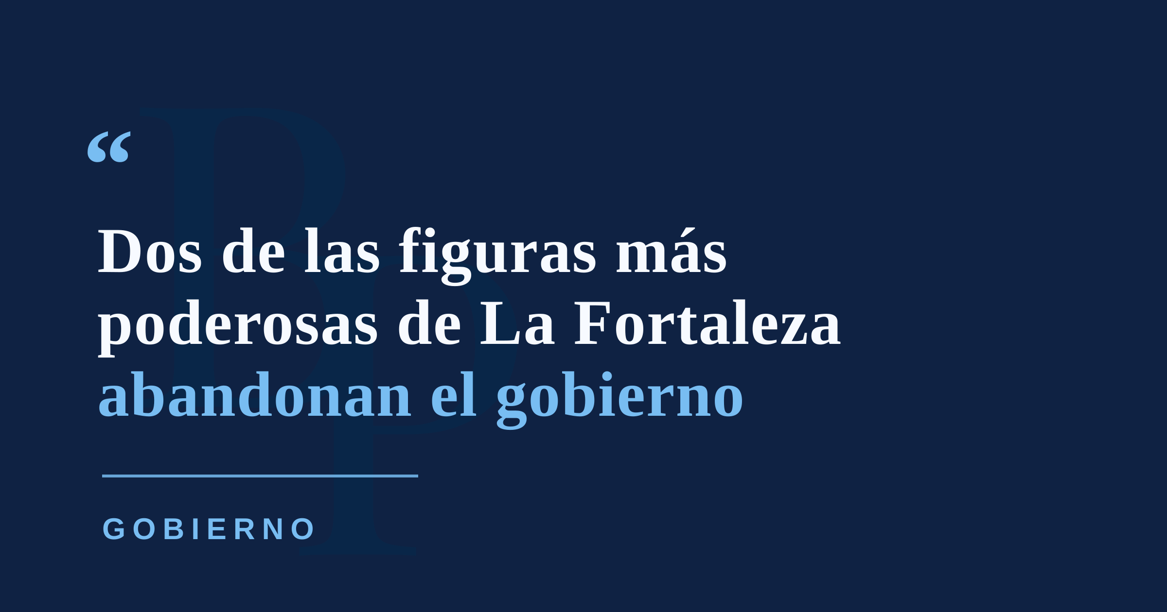 Domenech e Itza García salen de La Fortaleza mientras continúan las investigaciones por alegadas irregularidades