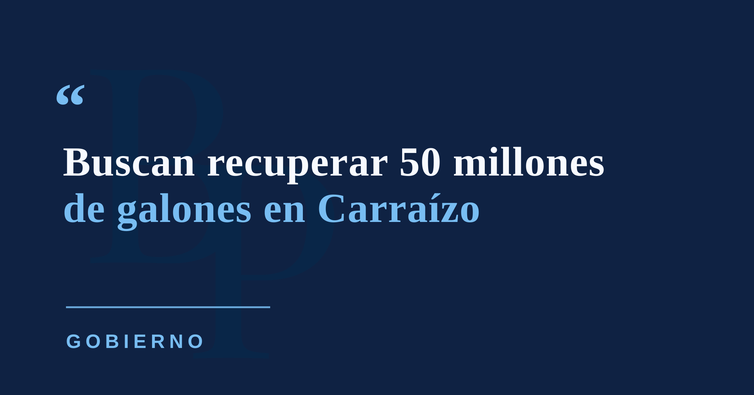 DRNA crea grupo especial para acelerar dragado de Carraízo y aumentar su capacidad