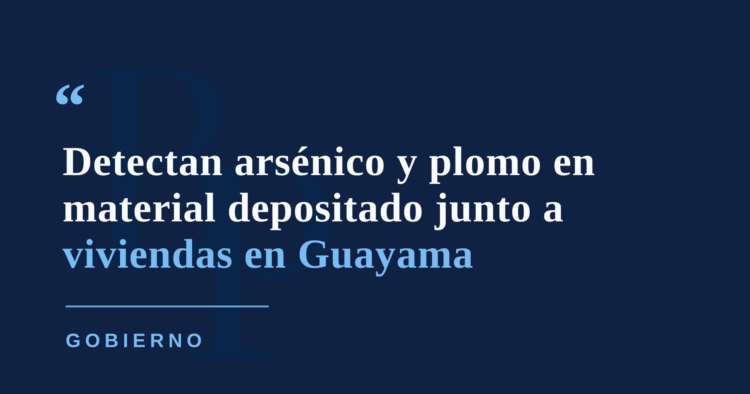 Alarma ambiental en Guayama: laboratorio detecta arsénico y plomo en material del dragado de Las Mareas