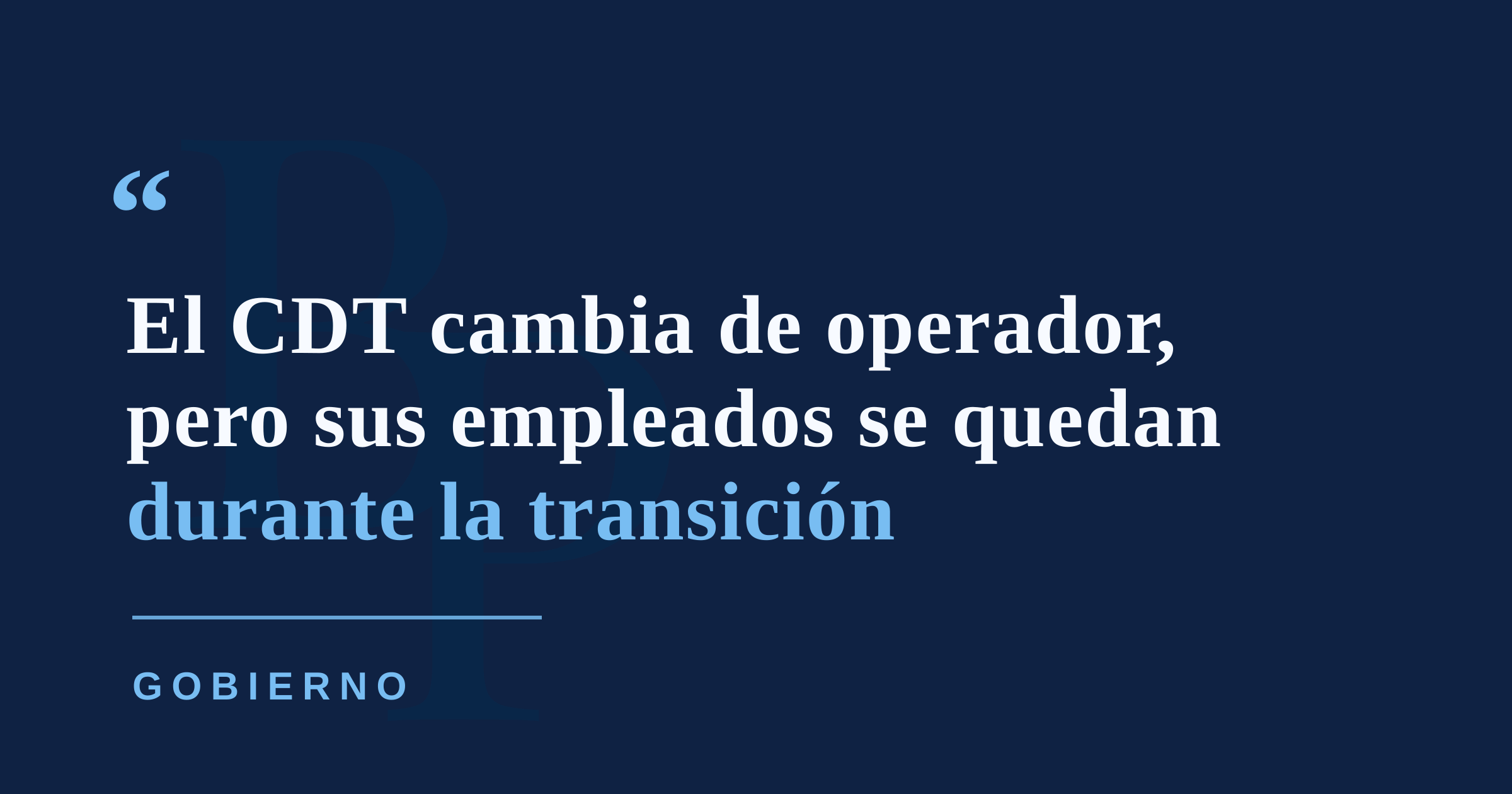 HealthProMed retiene al personal del CDT de Culebra y asume la operación por 90 días