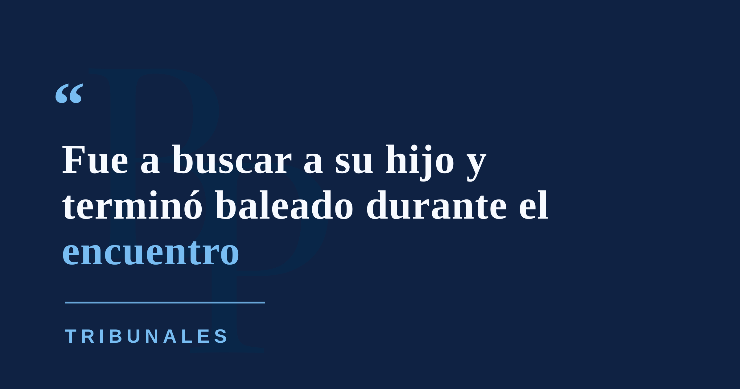Fue a recoger a su hijo y terminó baleado tras un altercado con su expareja en Aibonito