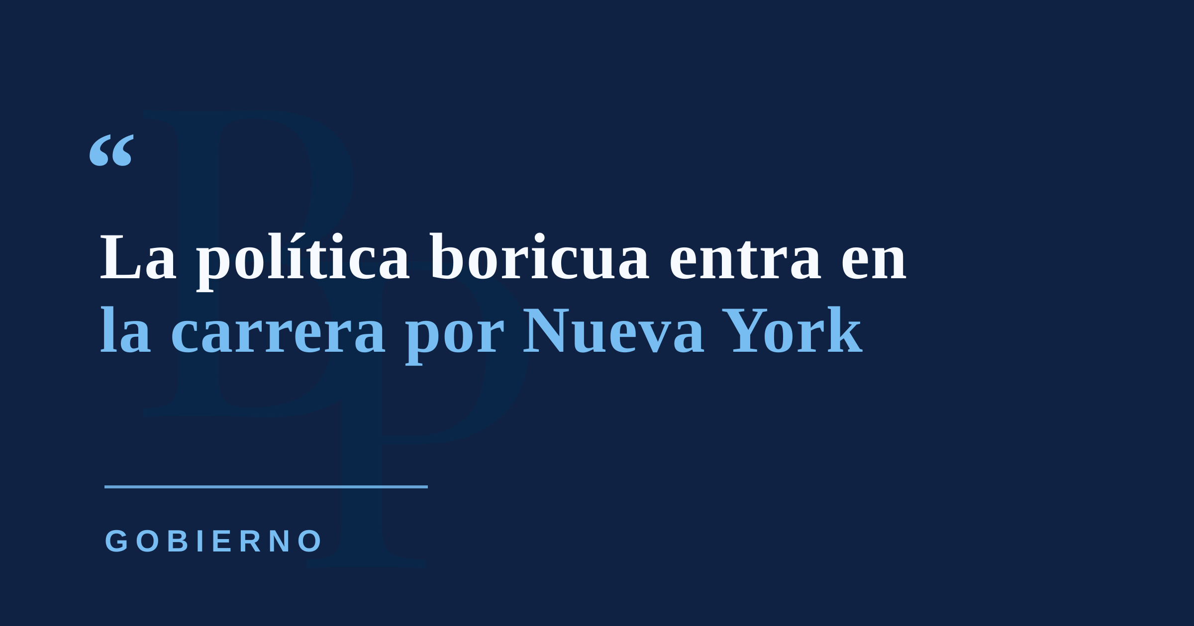 Jenniffer González entra en la contienda de Nueva York con endoso a Bruce Blakeman
