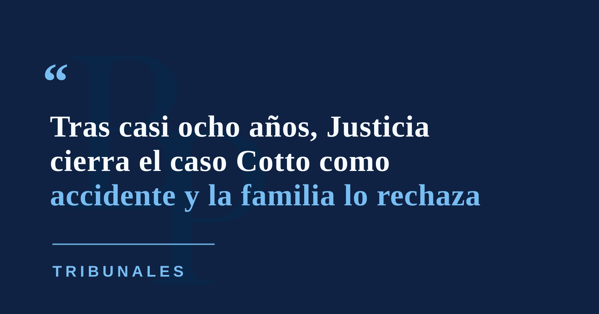 Justicia concluye que muerte del abogado Carlos Cotto Cartagena fue un accidente; familia rechaza la teoría