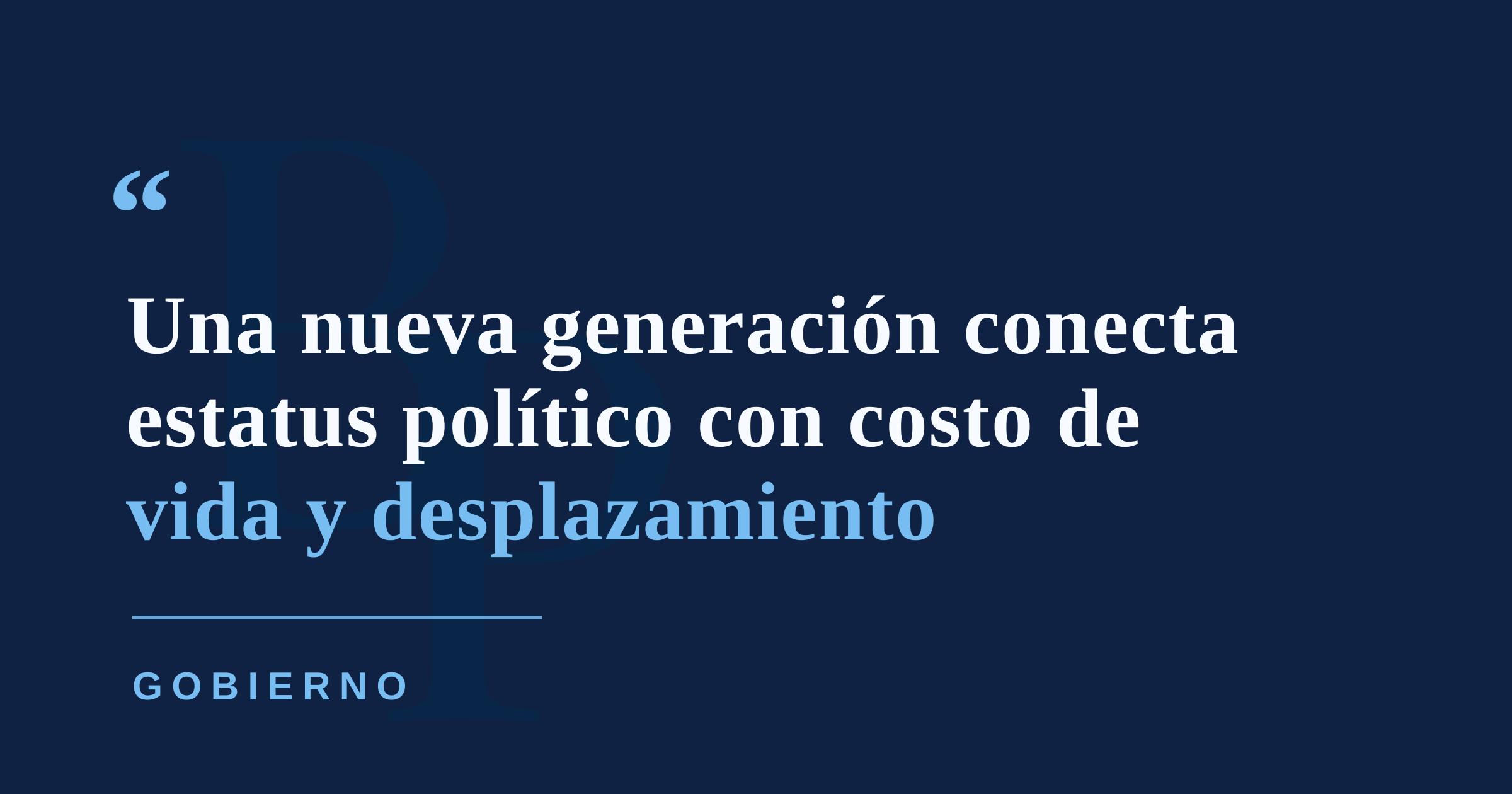 Movimiento independentista joven gana visibilidad en Puerto Rico en medio de debate por costo de vida y desplazamiento