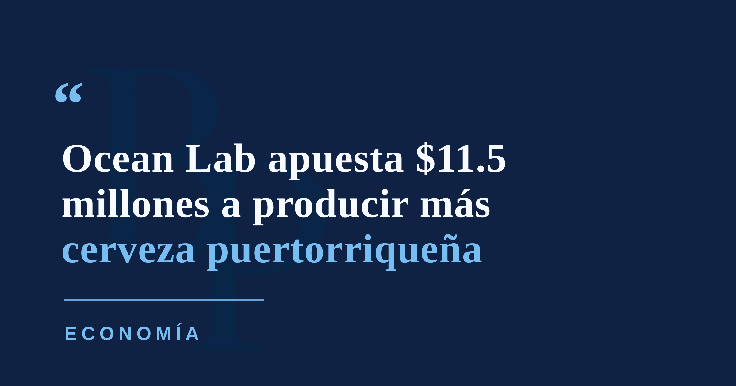 Ocean Lab invierte $11.5 millones en nueva planta en Cataño y cuadruplica su capacidad de producción
