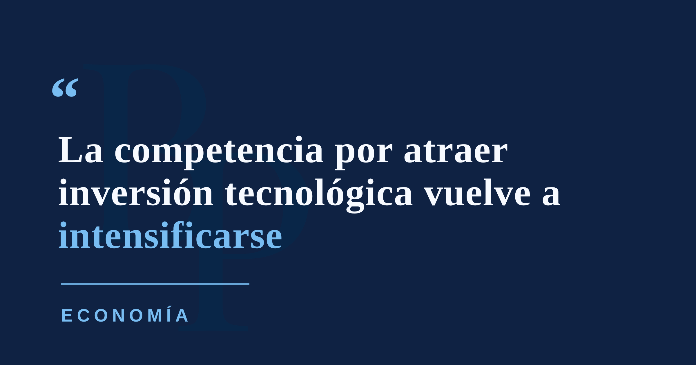 Puerto Rico acelera discusión sobre créditos contributivos para atraer inversión tecnológica