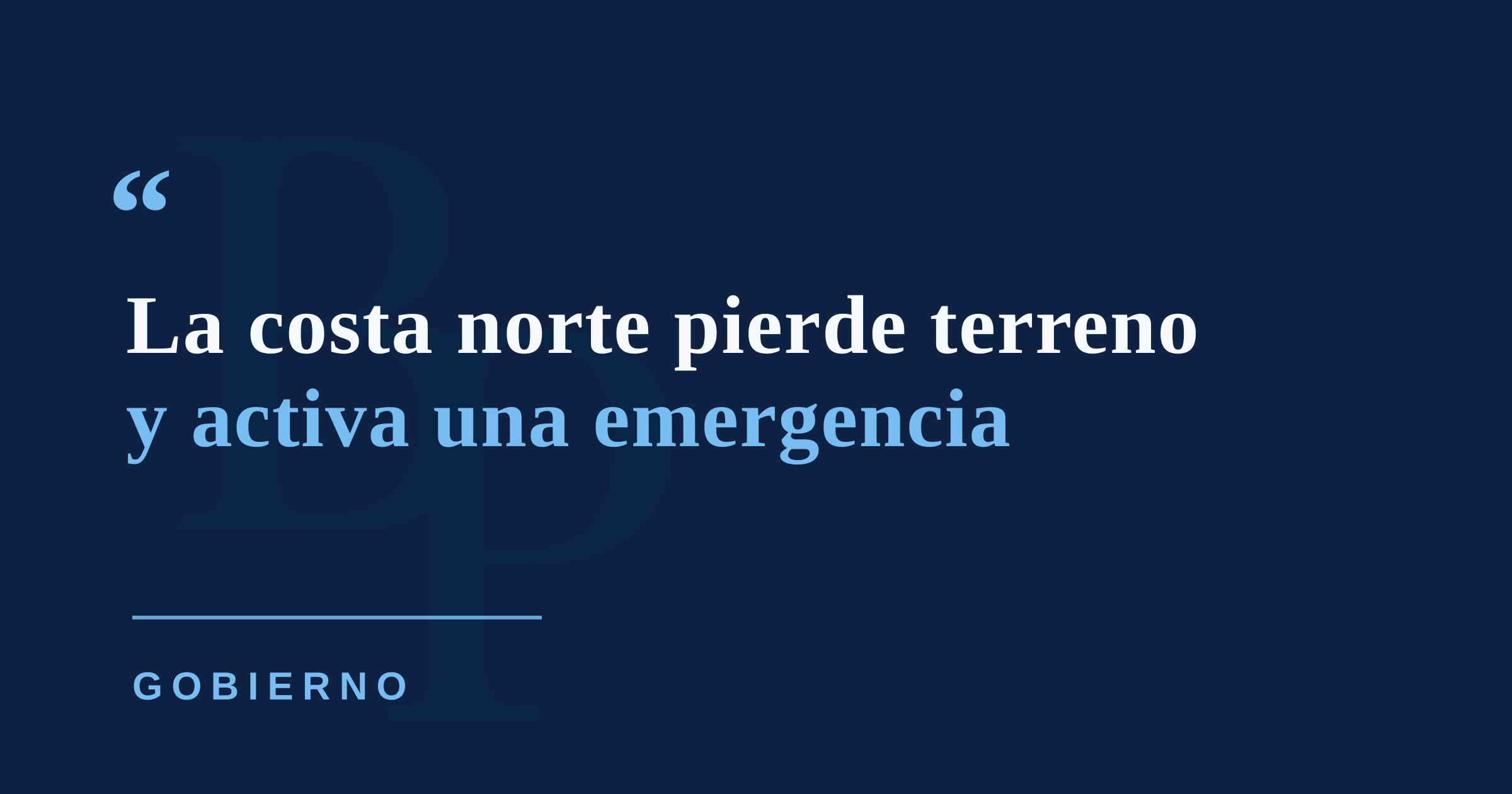 Puerto Rico declara emergencia por erosión costera en el norte de la isla
