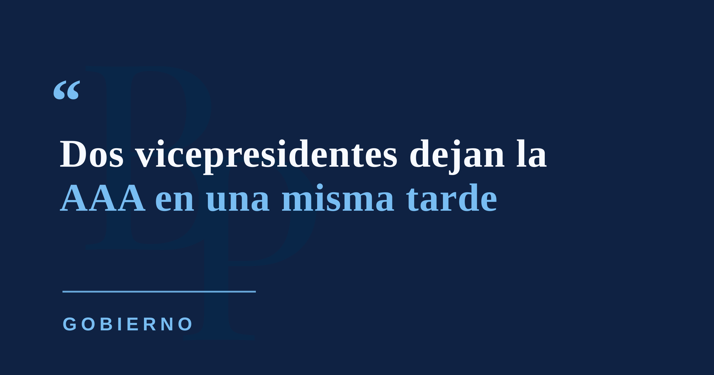 Renuncian dos vicepresidentes de la AAA por razones personales y profesionales